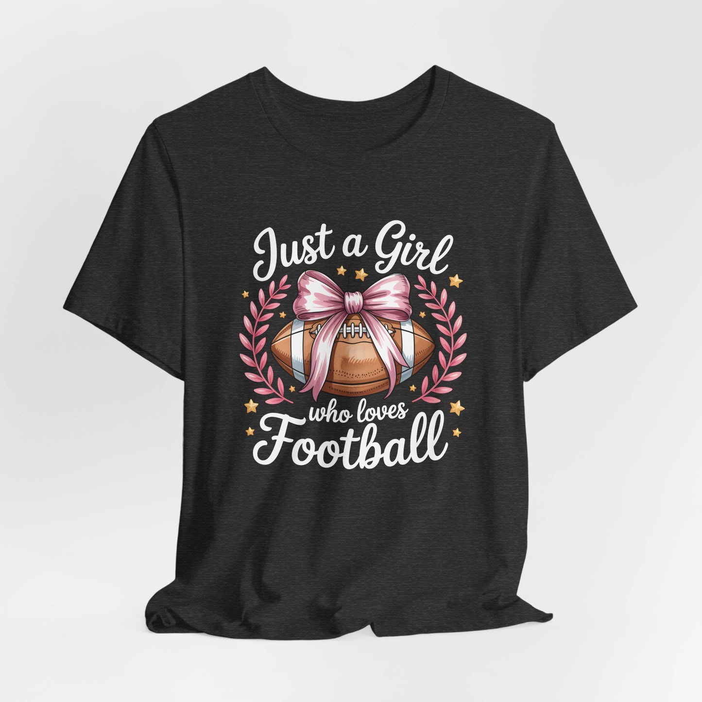Just a Girl Who Loves Football Tee