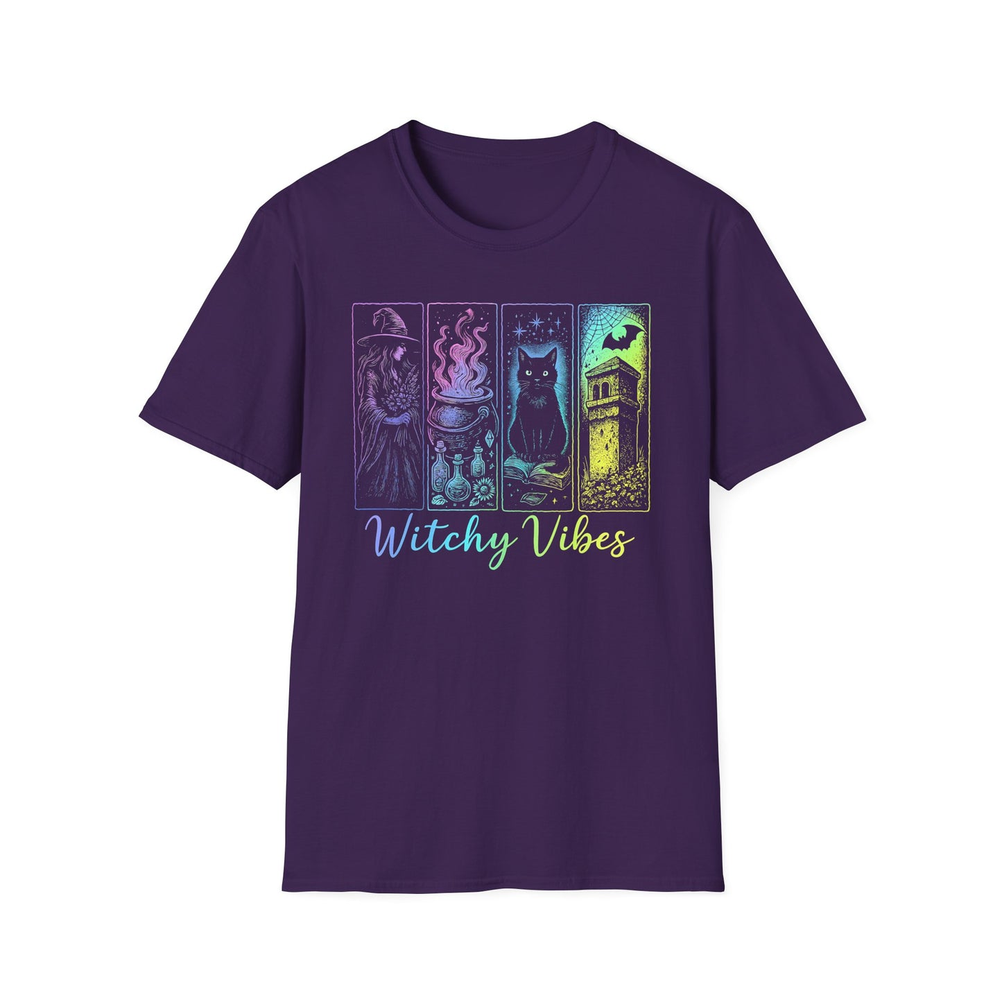 Witchy Vibes Unisex Gildan Softstyle T-Shirt