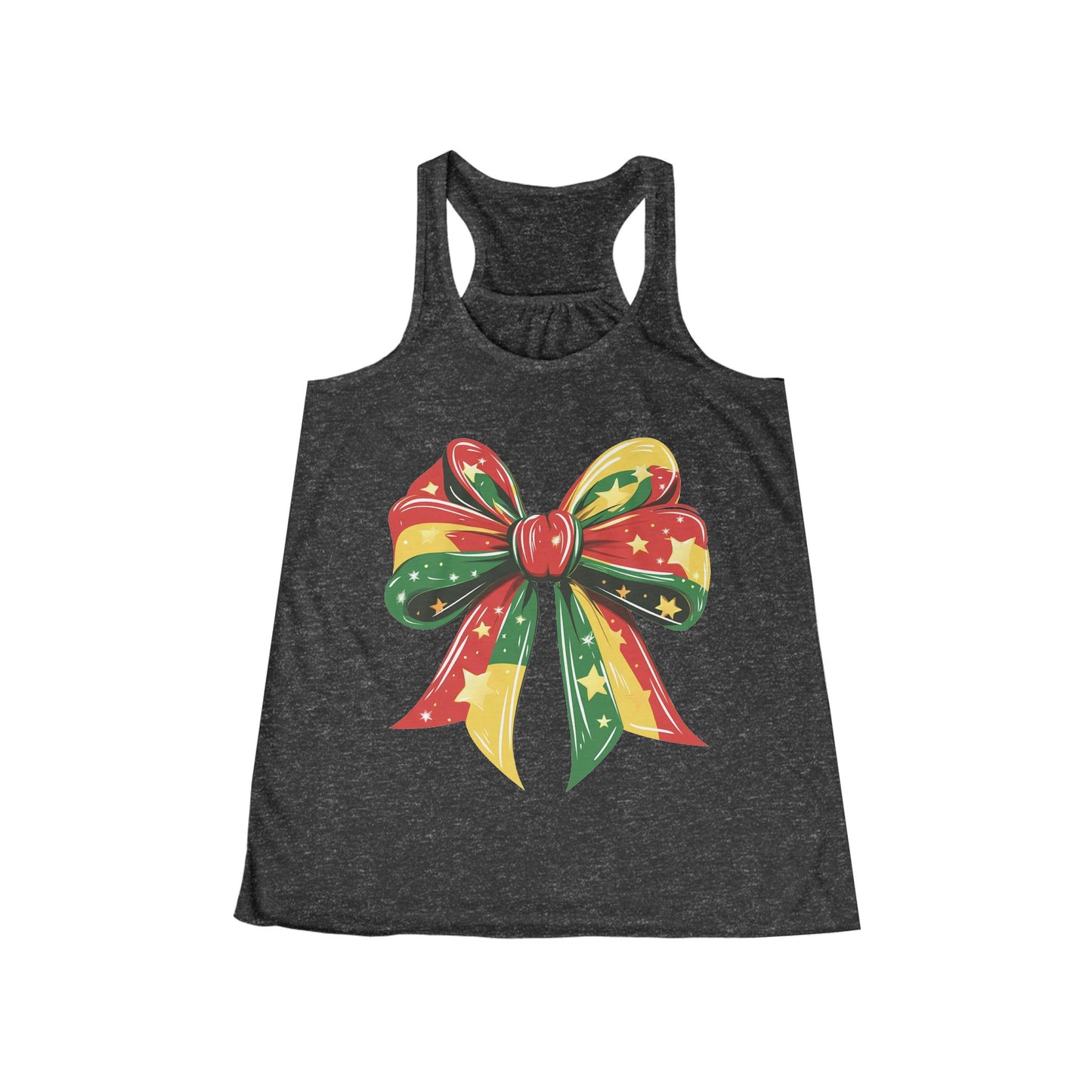 Juneteenth Flowy Racerback Tank - Festive & Fun Summer Style