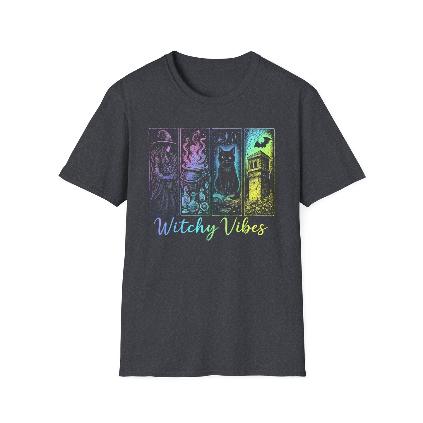 Witchy Vibes Unisex Gildan Softstyle T-Shirt
