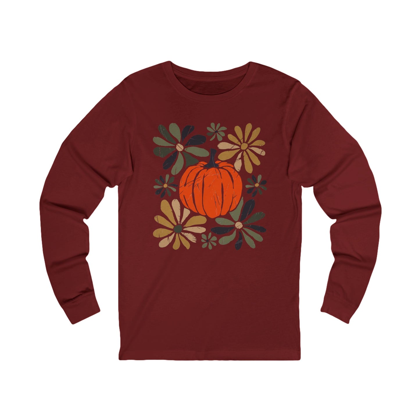 Autumn Pumpkin Long Sleeve Tee