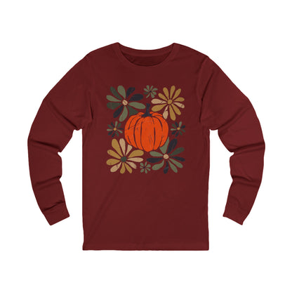 Autumn Pumpkin Long Sleeve Tee