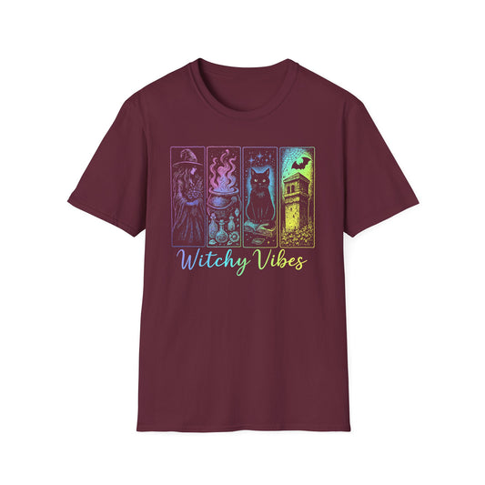 Witchy Vibes Unisex Gildan Softstyle T-Shirt