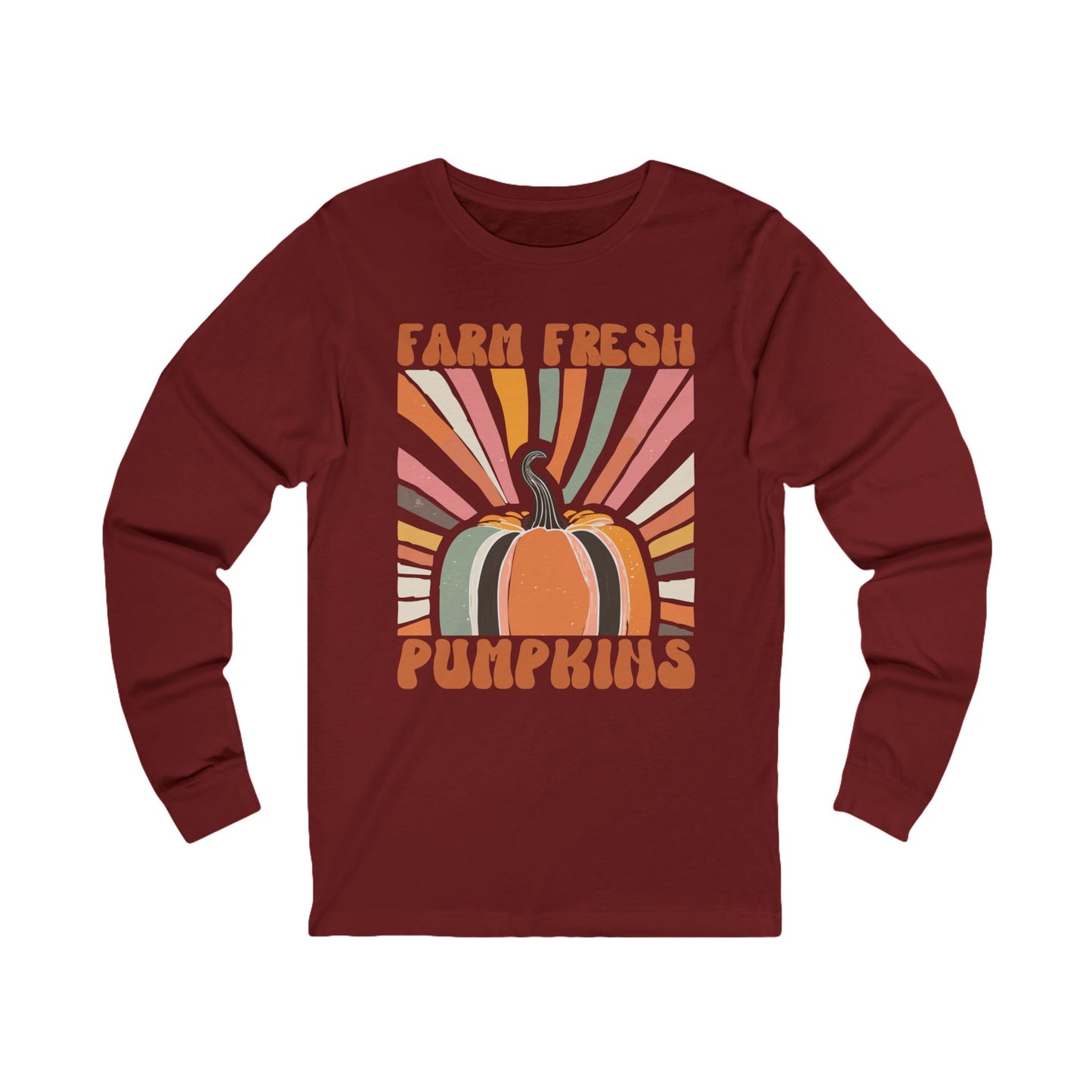 Farm Fresh Pumpkins Long Sleeve Tee