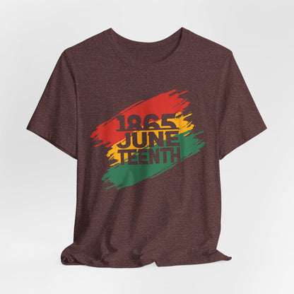 Juneteenth Celebratory Tee - Unisex Jersey Short Sleeve Shirt