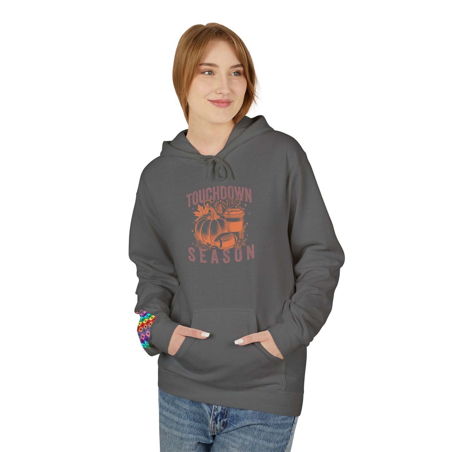 Touchdown Season Softstyle Fleece Hoodie