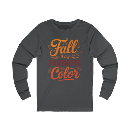Fall Favorite Color Long Sleeve Tee