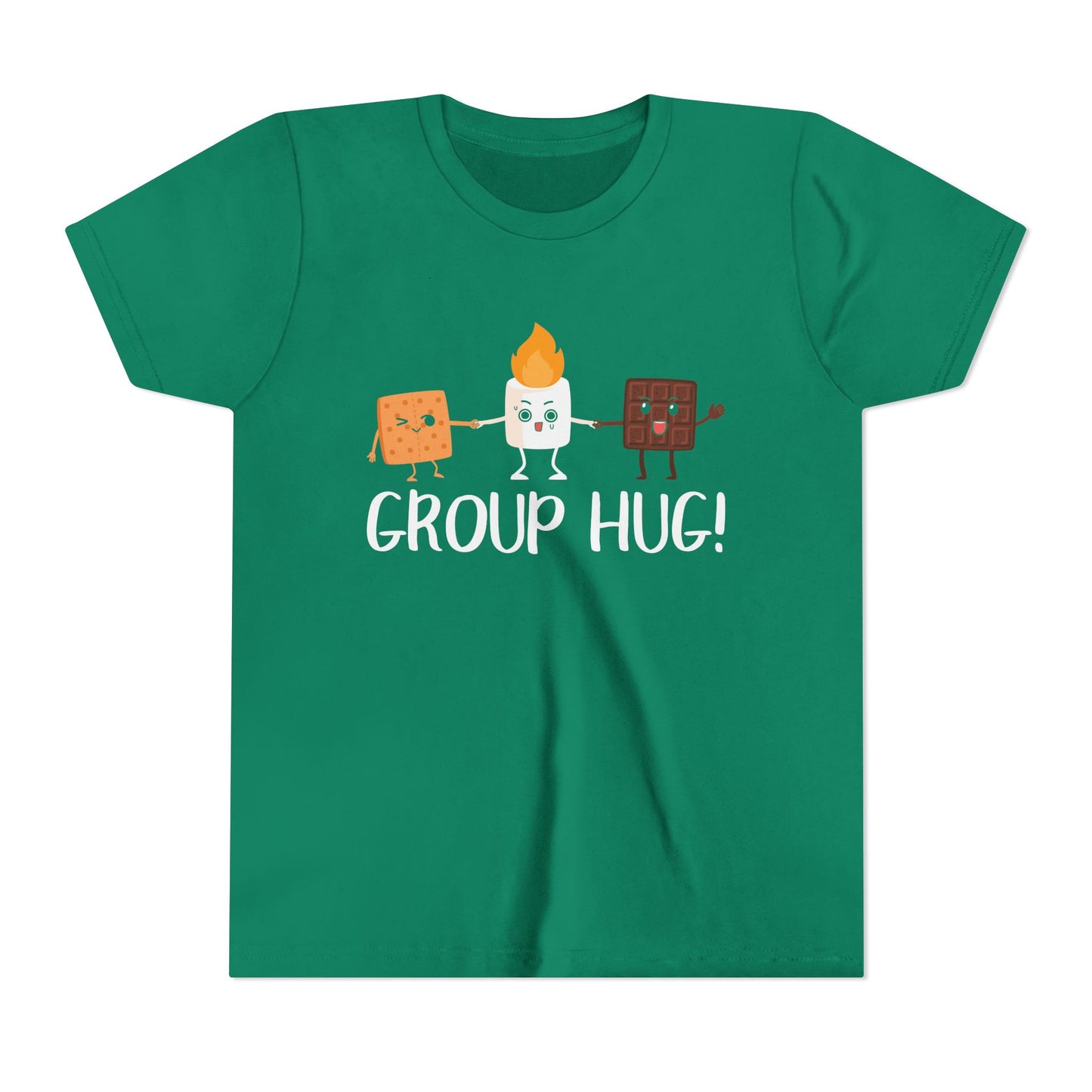 Youth Short Sleeve Tee, Smores Group Hug Tee