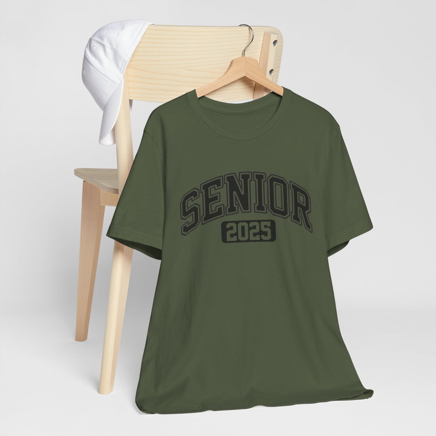 Senior 2025 Unisex Jersey Tee, Graduation Shirt, Class of 2025 Apparel, Senior Year T-Shirt, Back to School Top