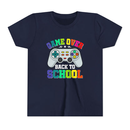 Game Over Back to School Tee for Kids