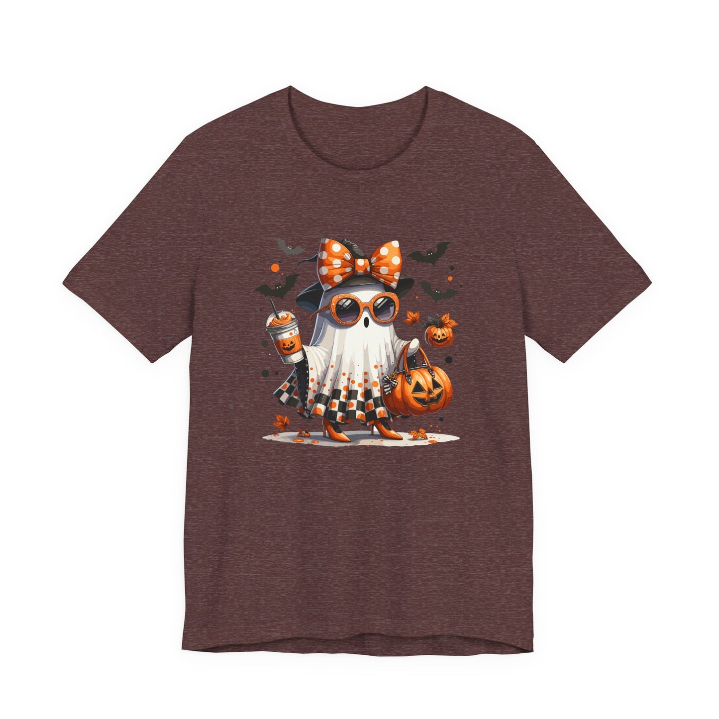 Halloween Ghost Short Sleeve Tee