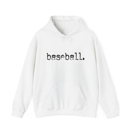 Baseball Unisex Heavy Blend Hoodie, Perfect for Sports Lovers, Ideal Gift for Athletes, Cozy Sweatshirt for Game Day