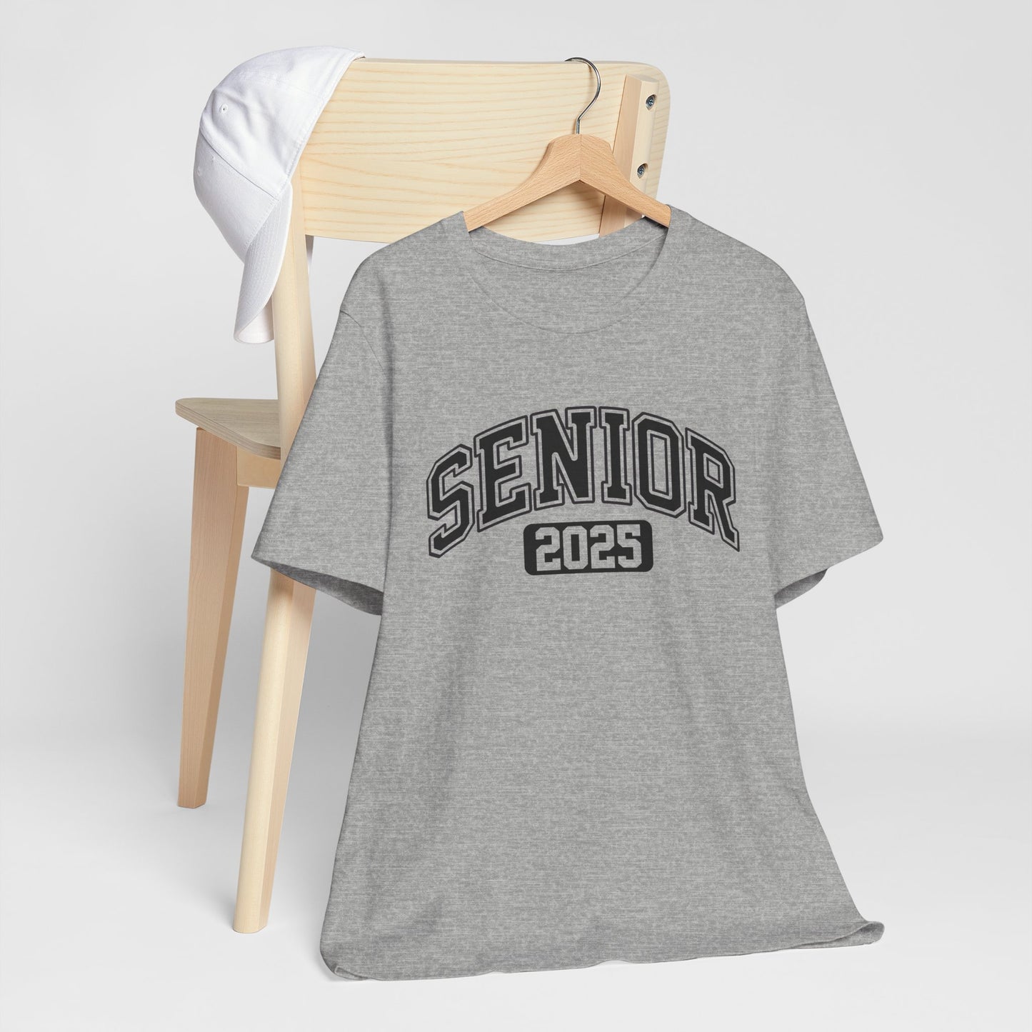 Senior 2025 Unisex Jersey Tee, Graduation Shirt, Class of 2025 Apparel, Senior Year T-Shirt, Back to School Top