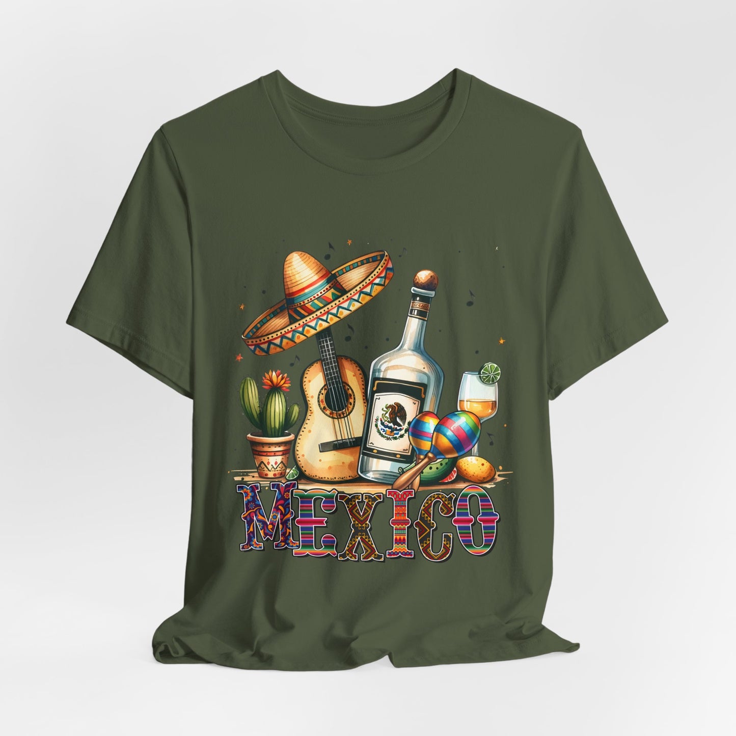 Vibrant Mexico Graphic Tee