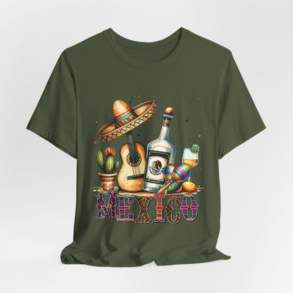 Vibrant Mexico Graphic Tee