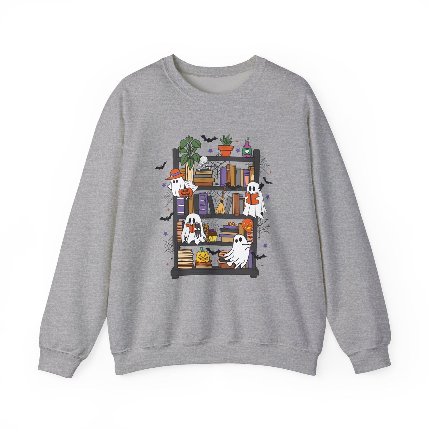 Ghost Library Gildan Crewneck Sweatshirt