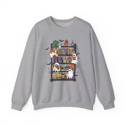 Ghost Library Gildan Crewneck Sweatshirt